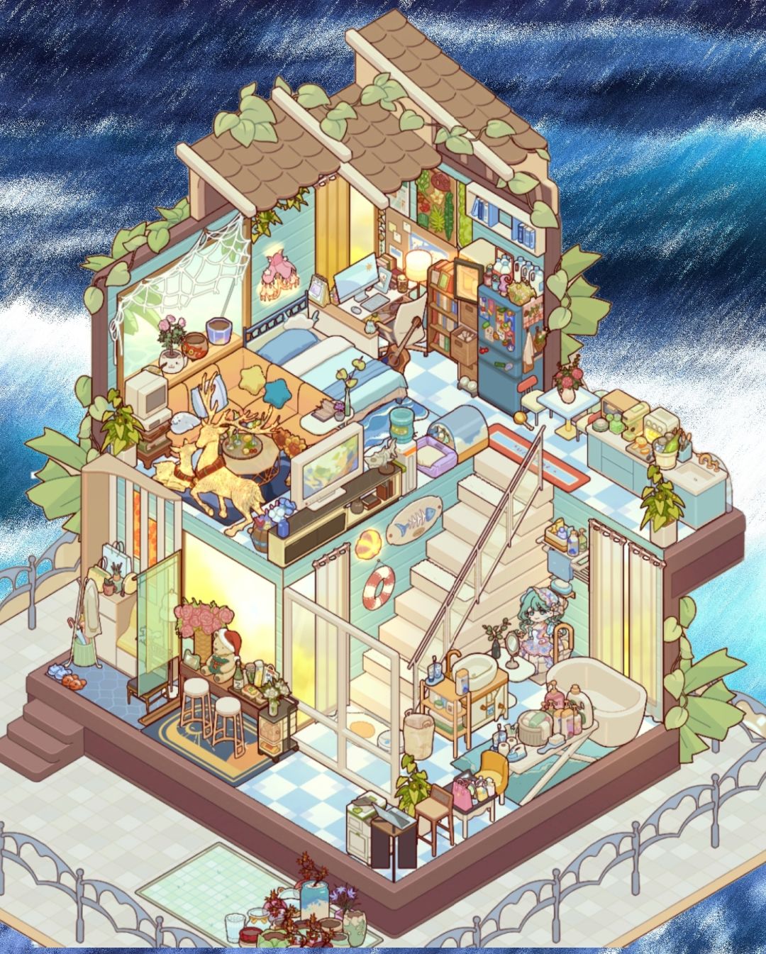方正长屋·蔚蓝海岸 1
