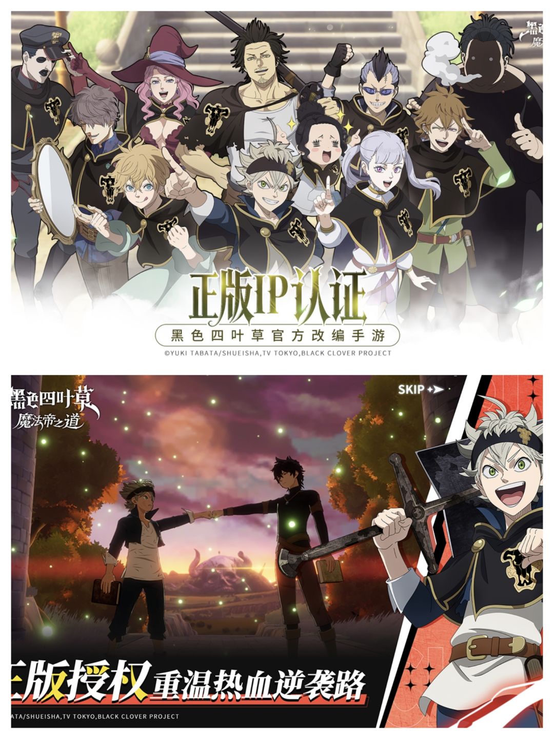 🍀黑色四叶草魔法帝之道🍀 1