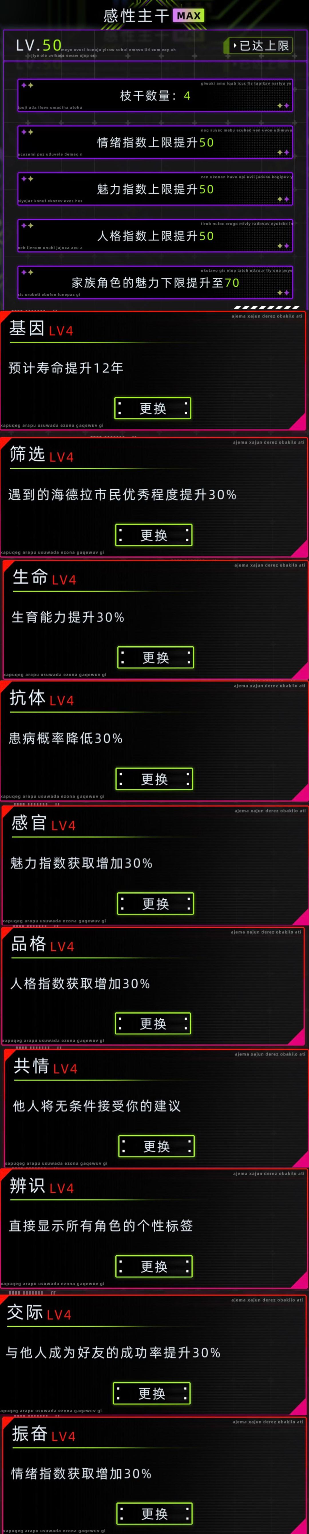 世界树枝丫一览(重发)4.28更新 1