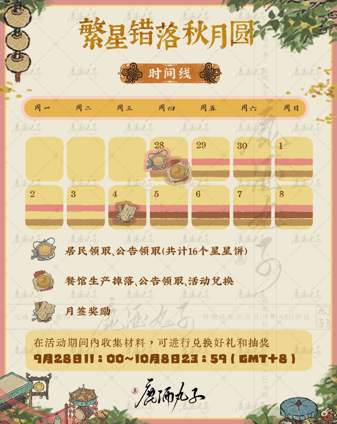繁星错落秋月圆活动攻略截图