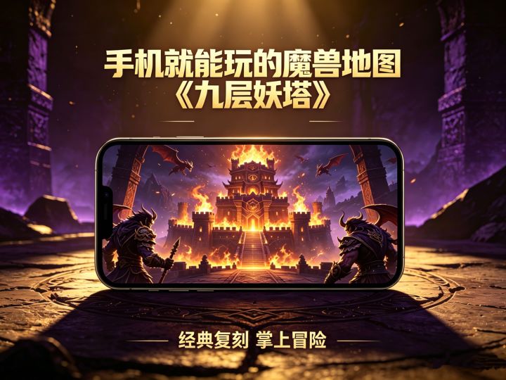指尖魔兽《九层妖塔》移动端实机演示截图
