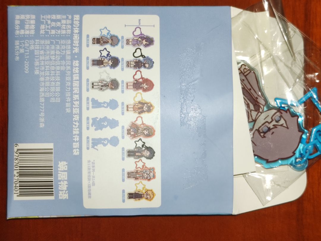 叮!中了一个盲袋周边 5