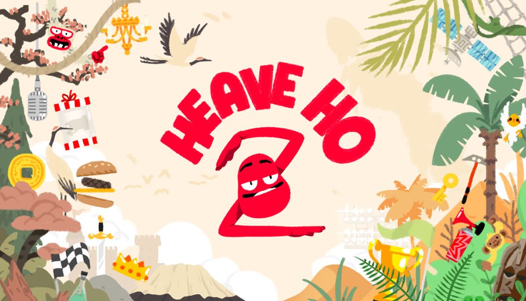 人越多就越搞笑！卡通风多人合作派对游戏《Heave Ho 2》试玩截图