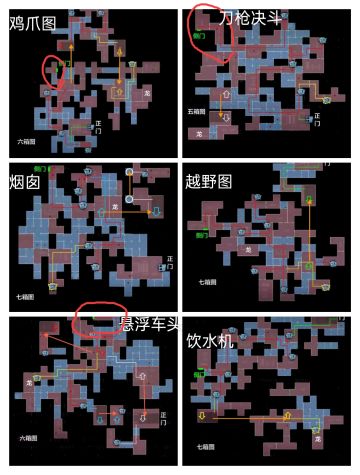 单人跑图的一些技巧