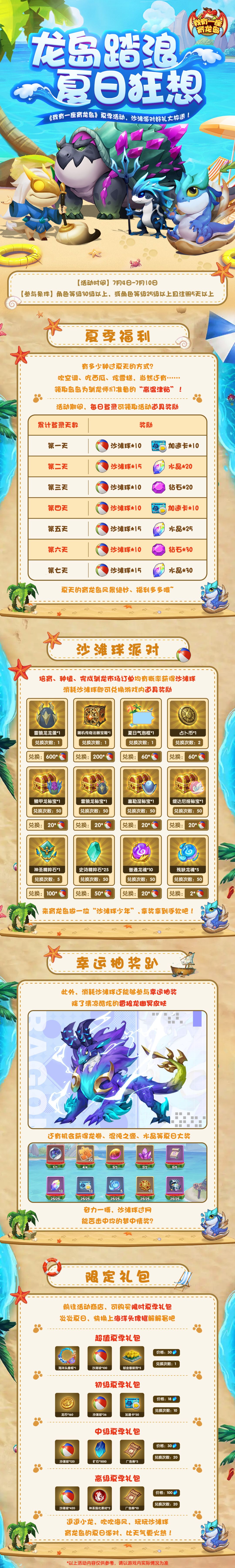 【活动爆料】龙岛踏浪 夏日狂想截图