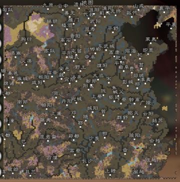 【地图】畔修战国地图 ！