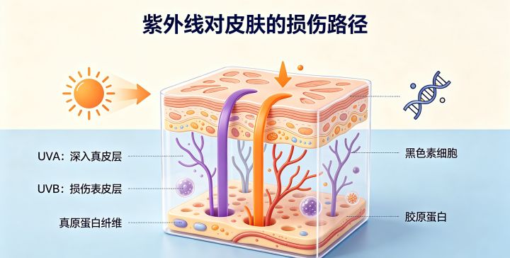 紫外线:皮肤看不见的伤害截图
