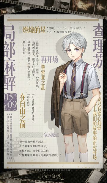 局部麻醉 | 查理苏全新胶片剧情