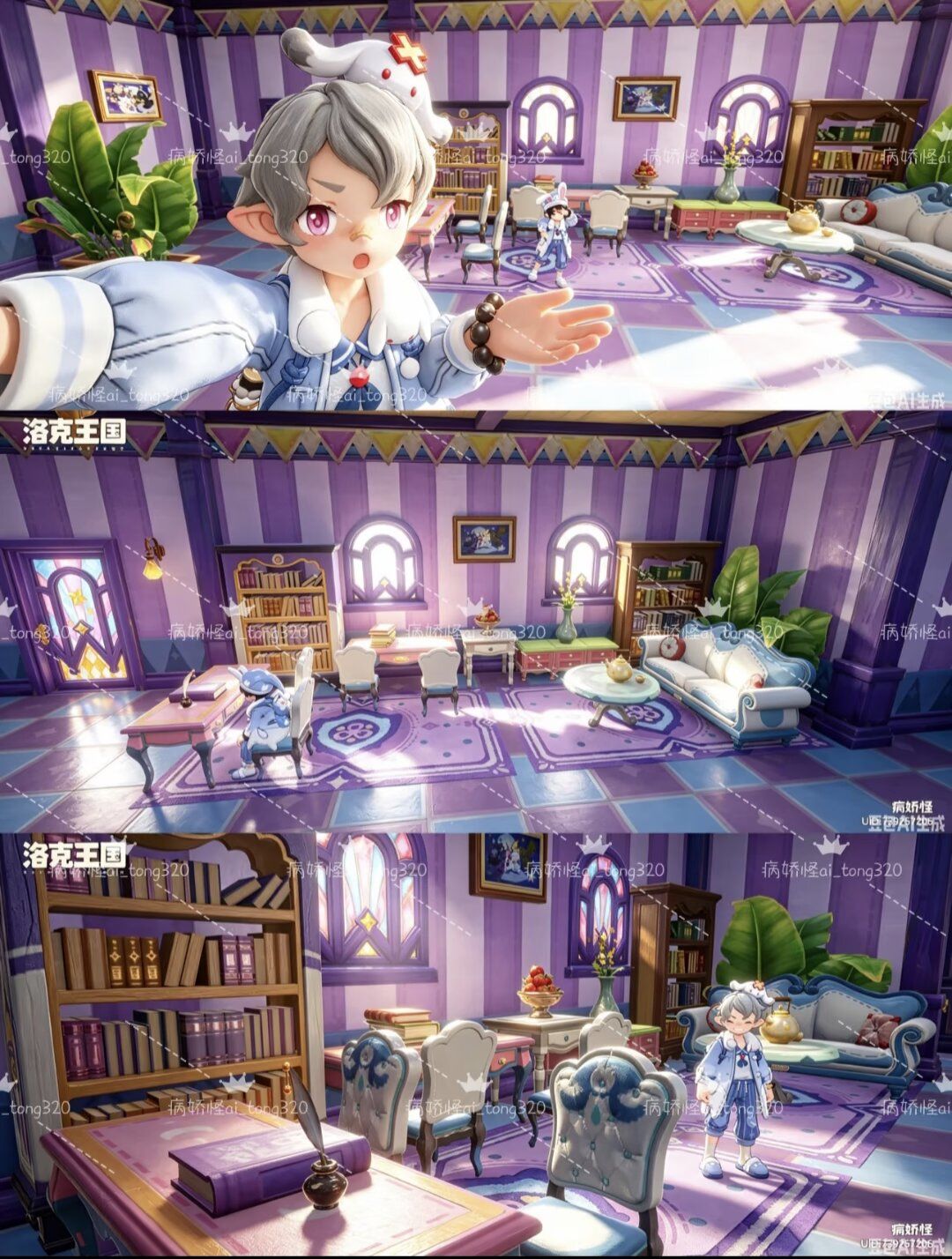 紫色魅惑风魔法家园打卡 2