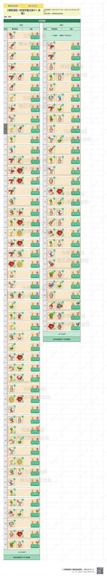 校园寻宝攻略图12.23