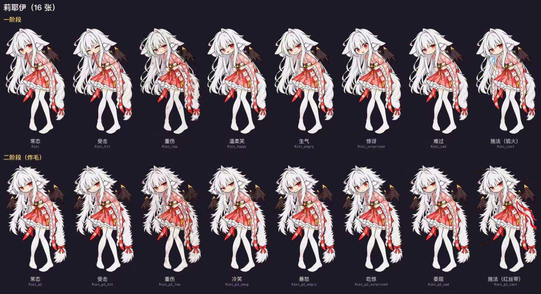 《莉耶伊的魔物娘地牢》立绘投票 1