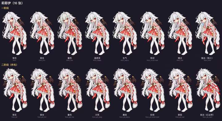 《莉耶伊的魔物娘地牢》立绘投票截图