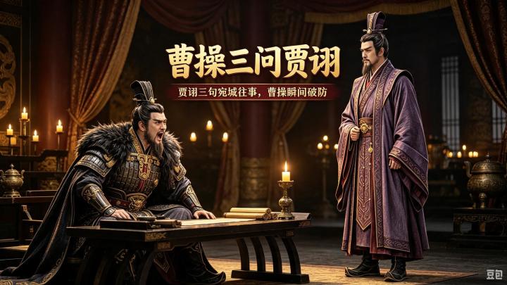 曹操三问贾诩截图