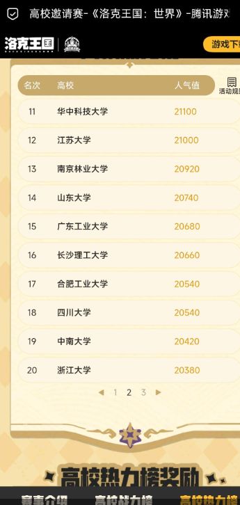 洛克王国世界高校榜出炉,前十全是985,学霸都爱玩 4