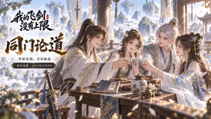 《我的飞剑没有上限》版本更新公告 更新时间：2026年10月8日截图