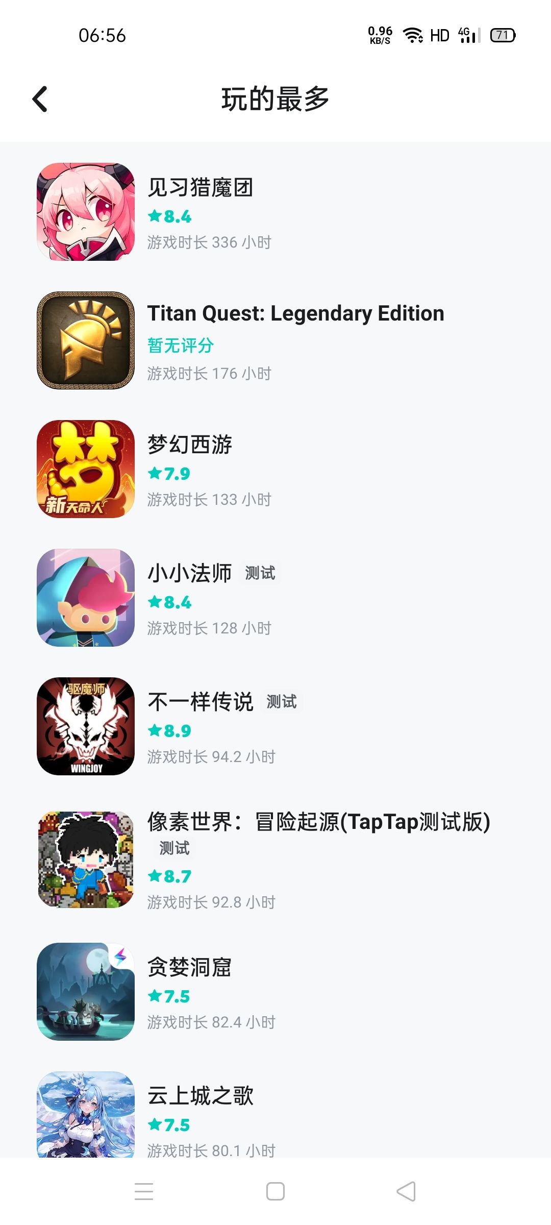 突然发现以前玩的是测试服 1