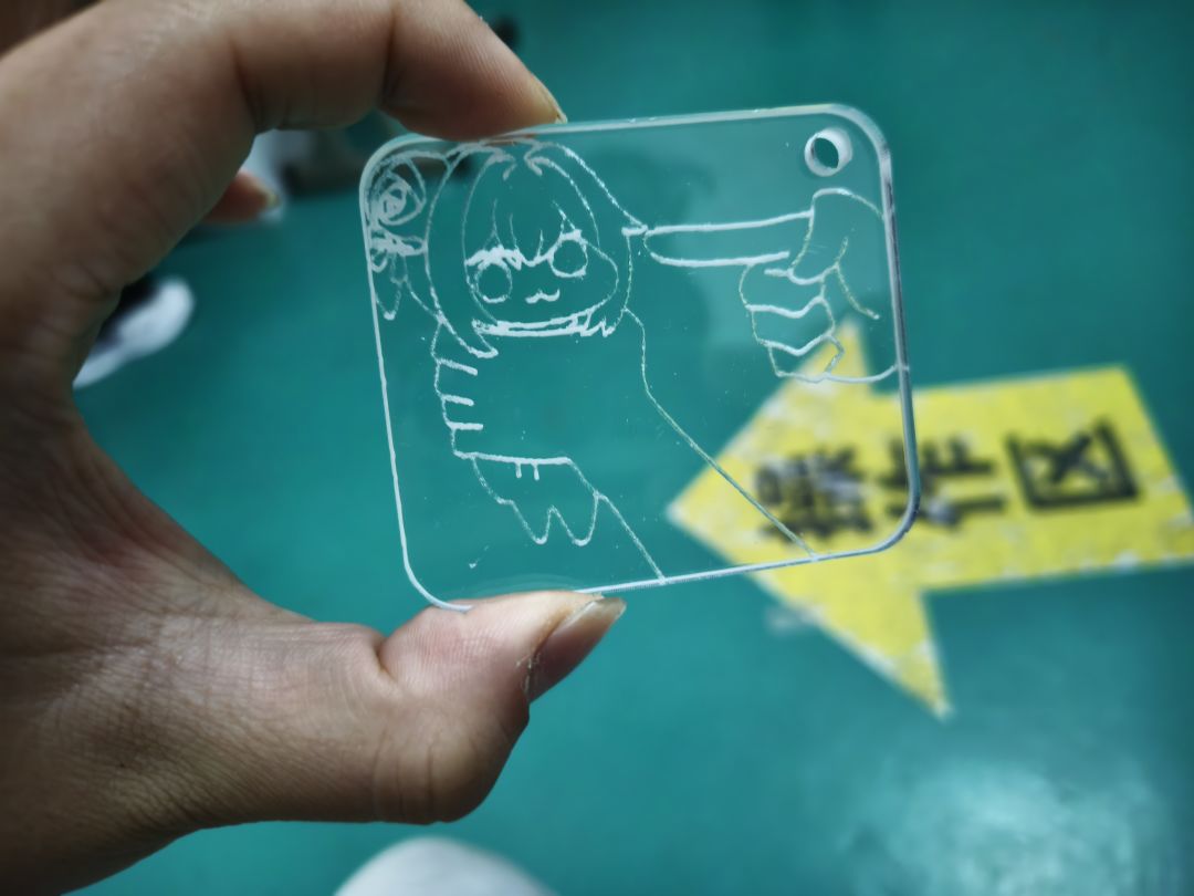 来点激光切割机屑作 1