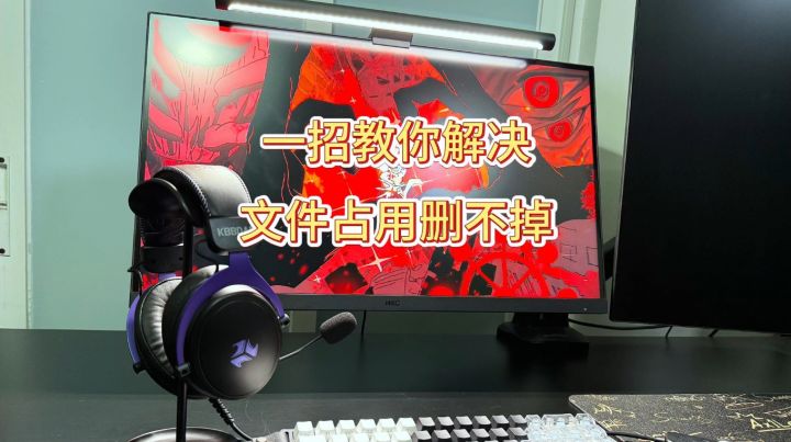 删文件提示被占用,90% 的人不知道这个方法截图