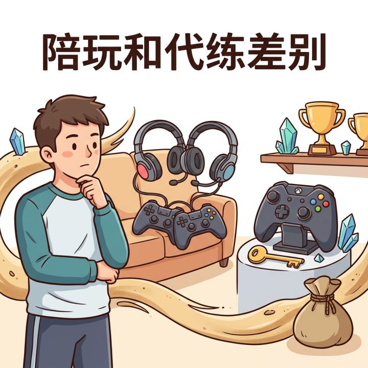 陪玩和代练差别截图