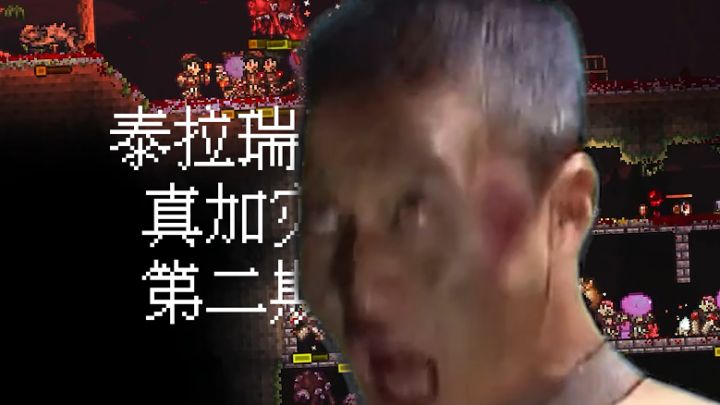 泰拉瑞亚真实灾厄!这个我真打不过!截图