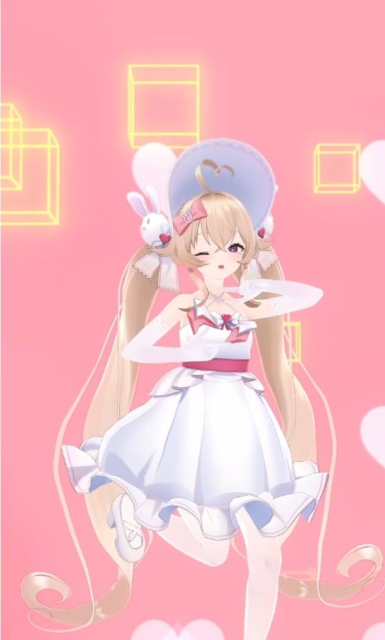 在晴空下,来到了命运之人的身边,哼哼~【碧蓝航线mmd】截图