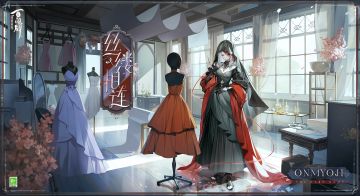 〓S30赛季游览卡异画「小袖之手-丝缕相连」〓
王城最瞩目的服装店，少女早早开始今日作业，
如夜薄纱覆上少女发丝，古典纱裙衬出她身段优雅。
这位天才裁缝正细裁慢缝，从容处理服装每一处细节，
针线翻飞间，她将华服制成，等待属于它的客人到临......
——————————————
