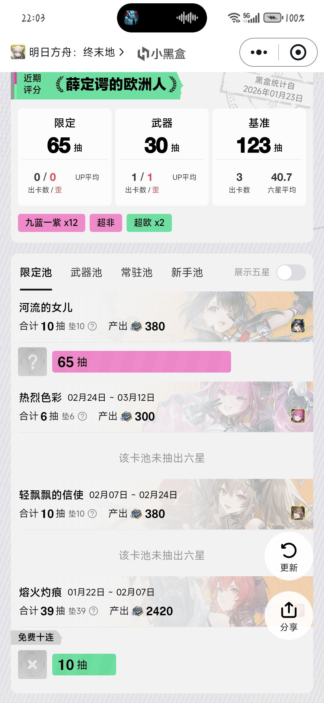 下版本挺想只抽5发的 1