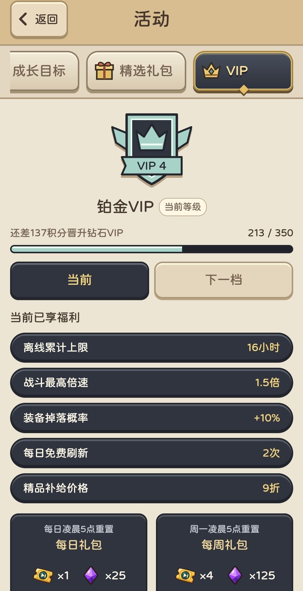 通关了 3