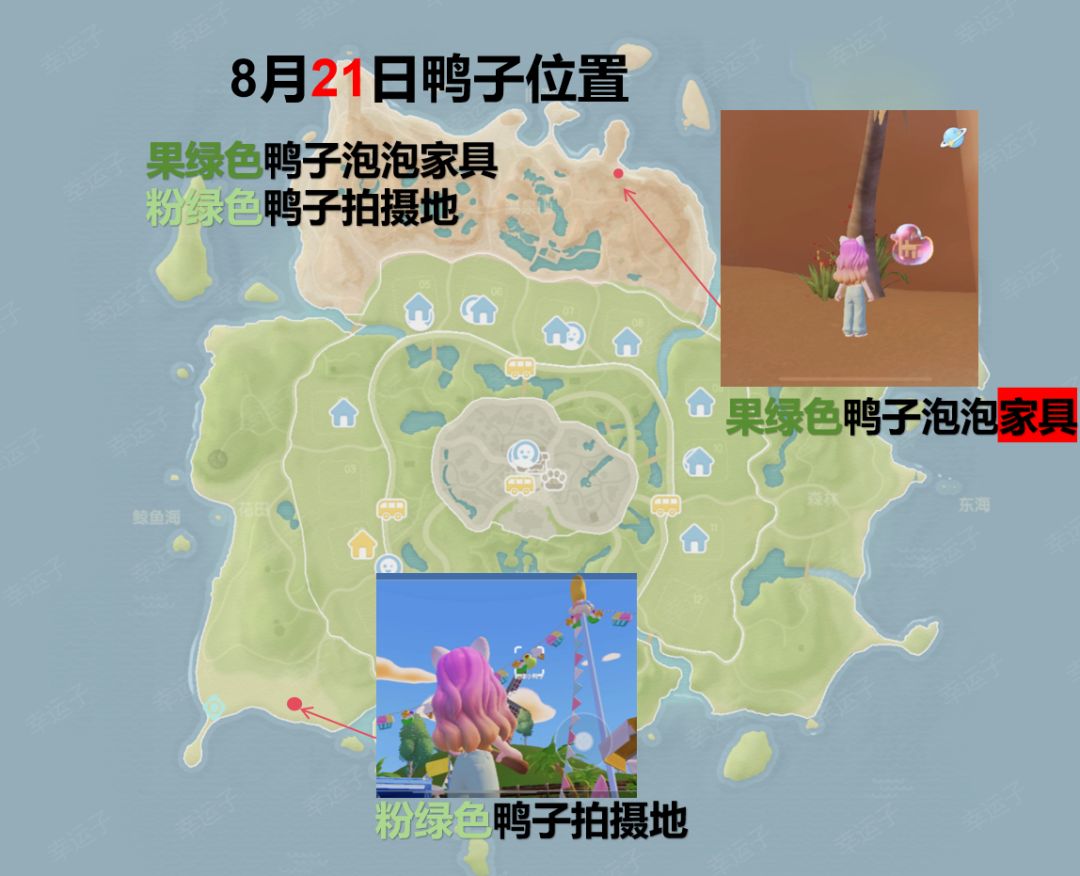 心动小镇 8月21橡木、萤石+小鸭子 2