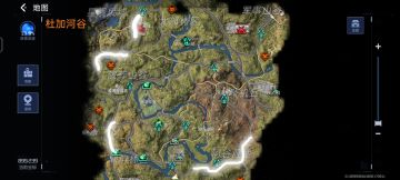 兽筋和酸液采集路径图