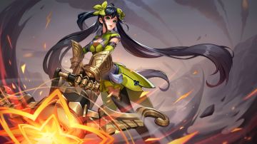 新英雄曝光丨大小姐驾到，通通闪开！王者联动英雄孙尚香曝光，上线后即有机会免费领取！