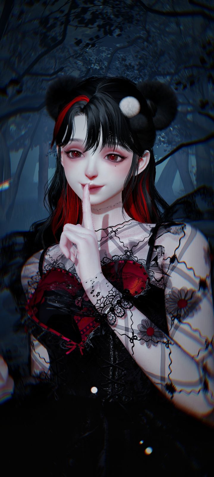 【捏脸分享】就叫她绿眼睛截图