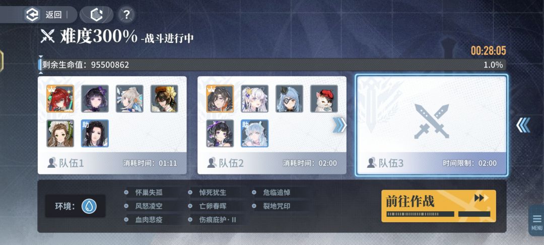 【了不起的乌瑞亚】合击战300通关攻略 1