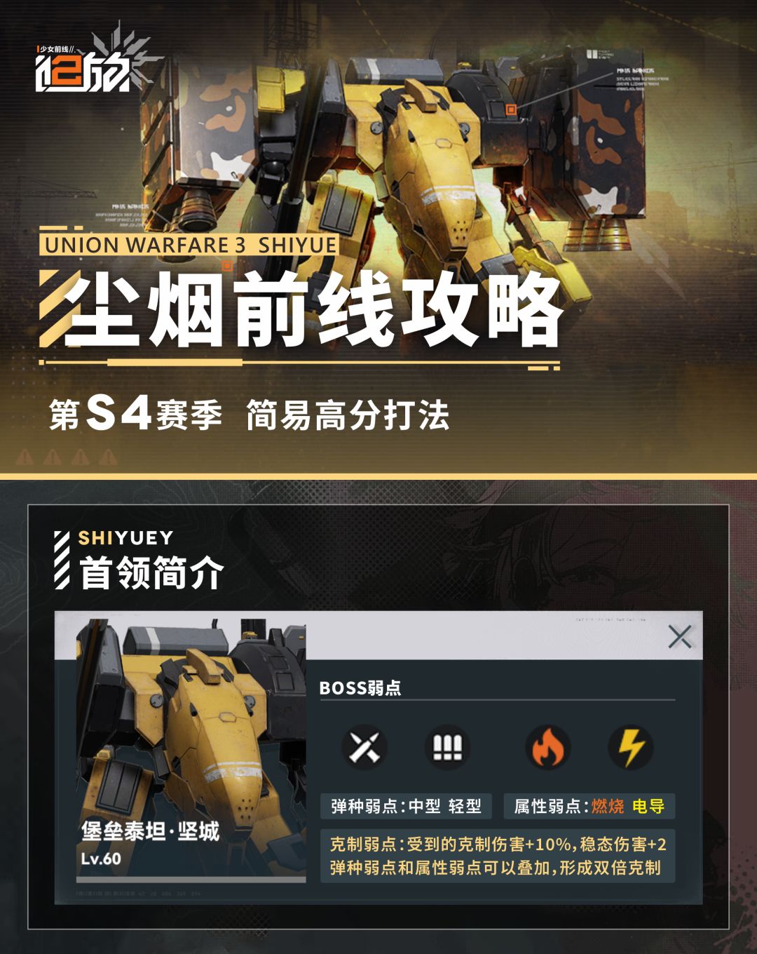 【尘烟前线】S4赛季简易高分打法 2