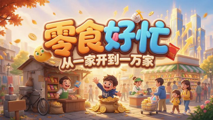 《零食好忙:从一家开到一万家》更新公告截图