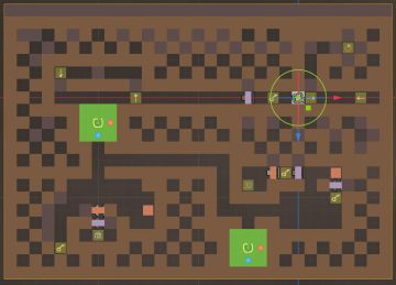 终于完成了第一面关卡的全部设计