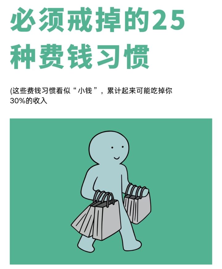 必须戒掉的25种费钱习惯截图