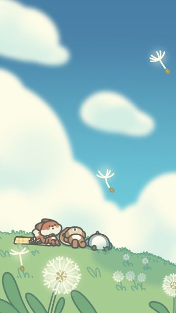 锵锵！给大家带来了橡子屋的手机壁纸！