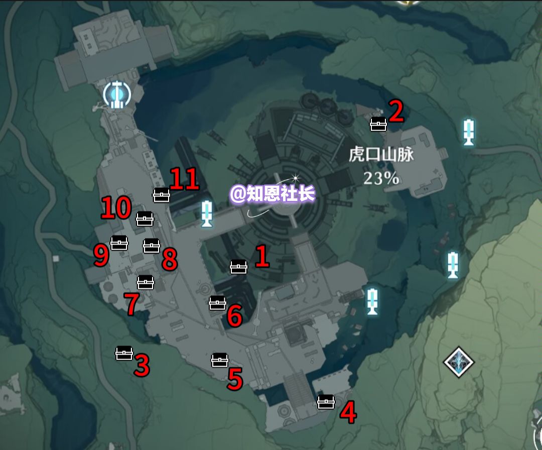 虎口山脉地图探索全收集 2