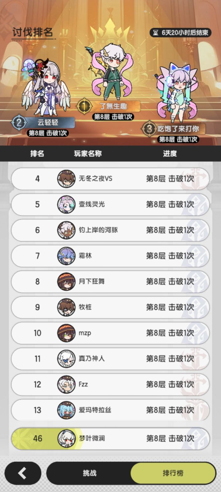 术士534万直接通关活动截图