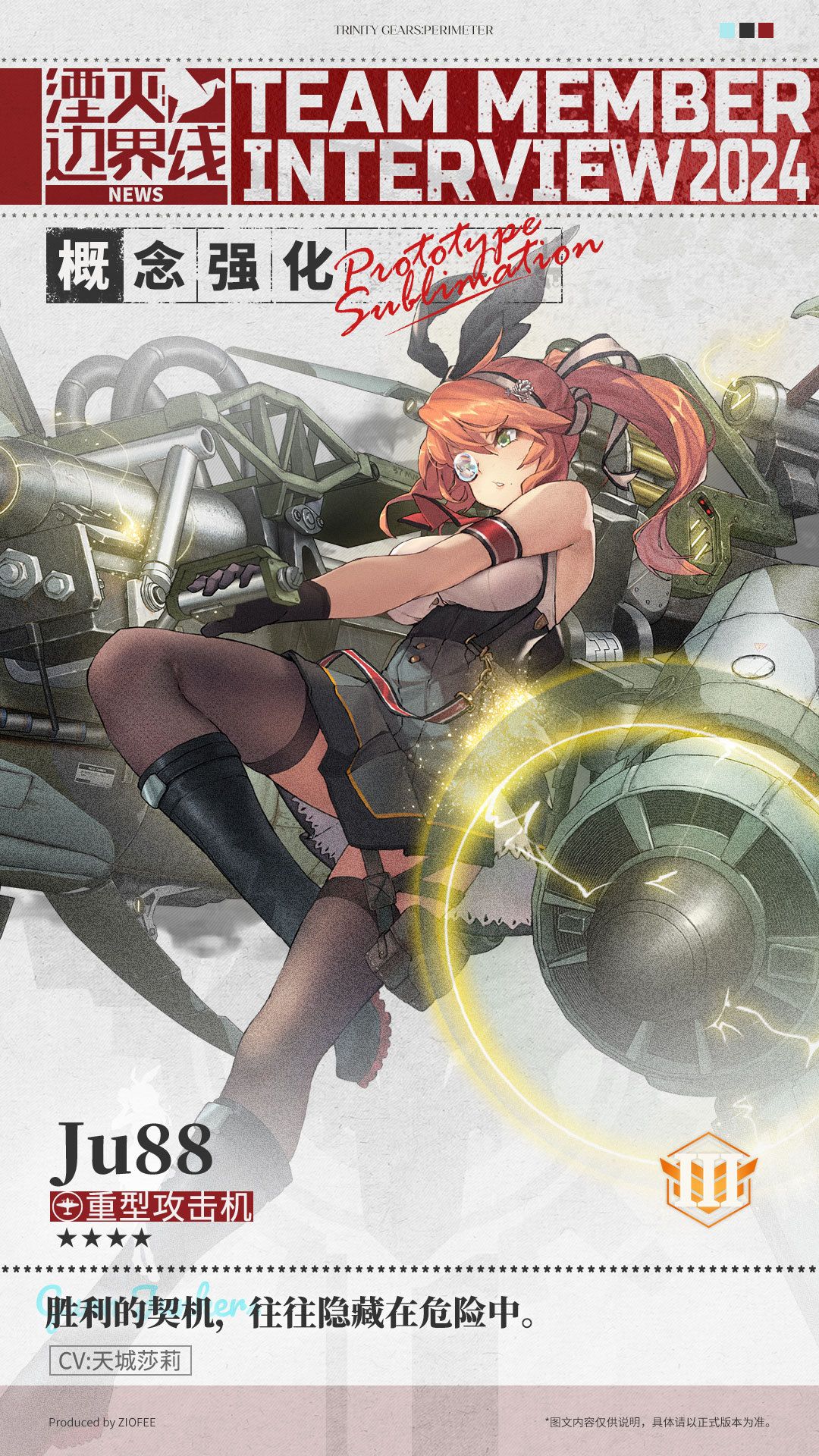 \\队员介绍丨行动代号:Ju88// 2
