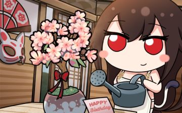 【生日祝福】妾身的生日，感谢班长能够记得