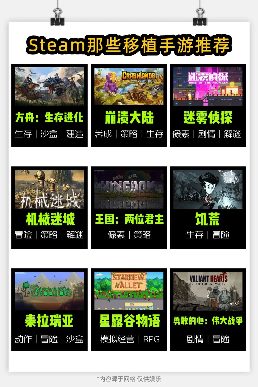 推荐45款好玩的steam移植手游推荐 2