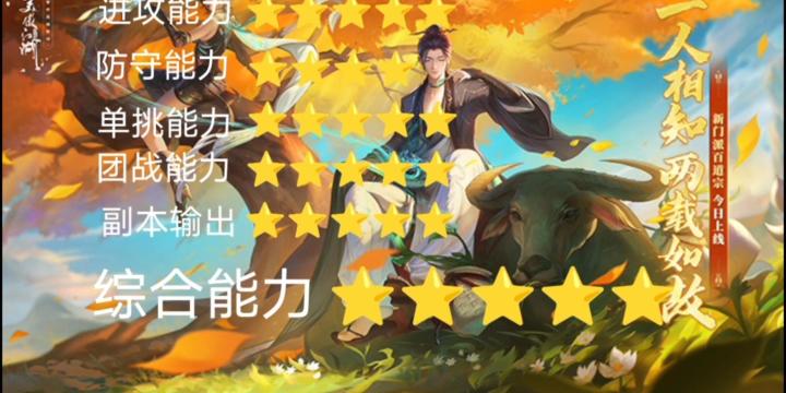 新笑傲江湖：主流职业萌新大型攻略，强度解说测评！截图