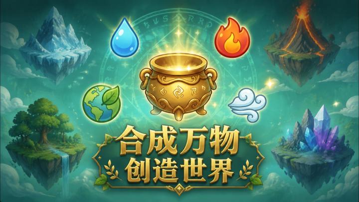 脑洞合成万物，解锁完整创世图鉴!截图