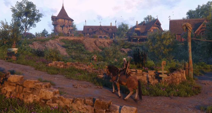 巫师3重制版再添王牌!知名MOD高清纹理包截图
