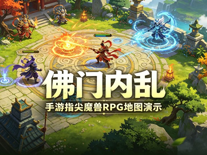 指尖魔兽-《佛门内乱》移动端实机演示截图