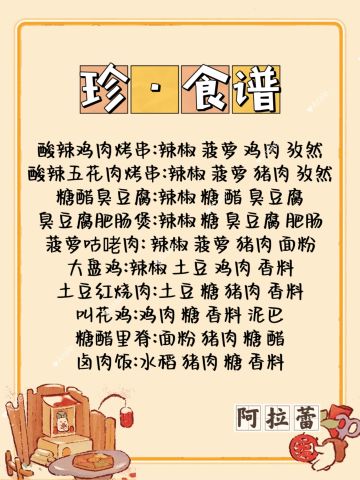 【食来运转】珍食谱