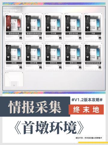 【终末地】1.2版本新情报采集攻略
