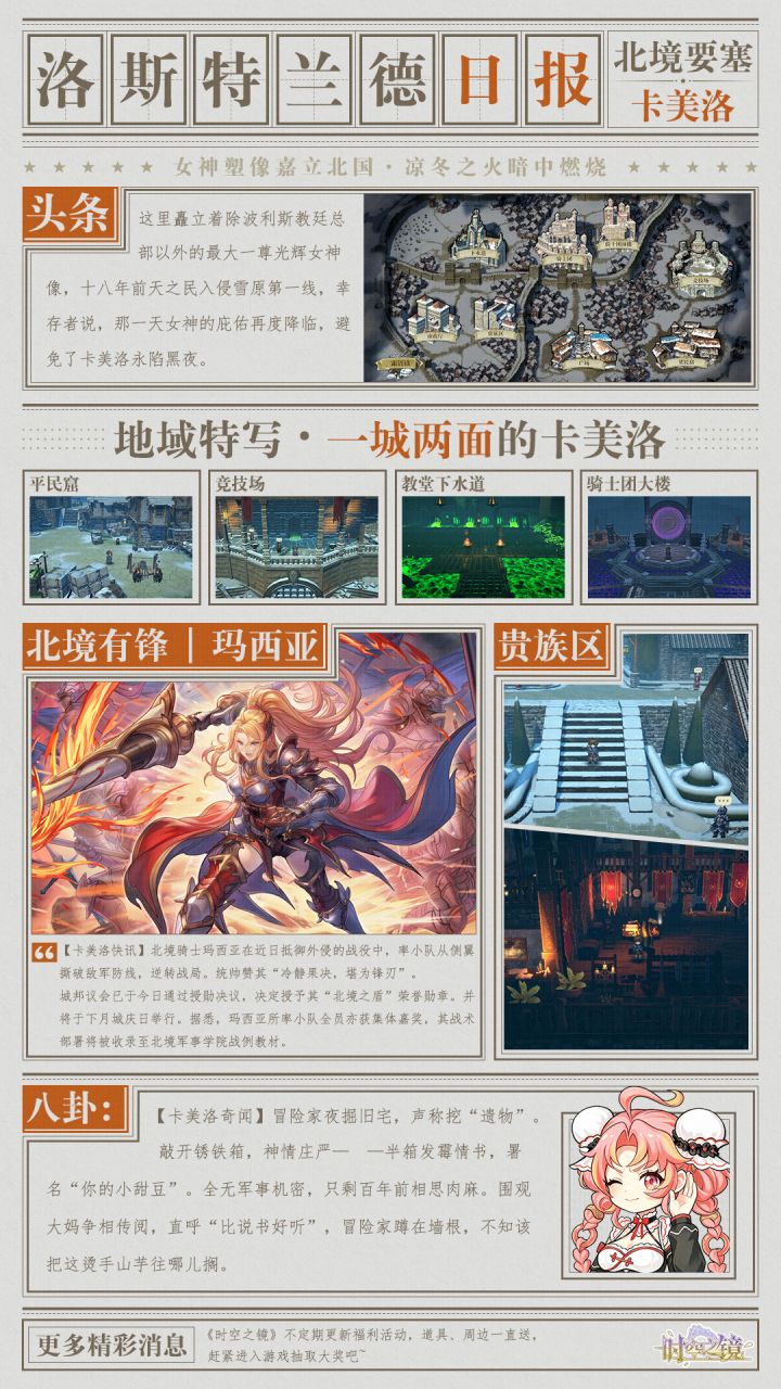 【洛斯特兰德日报】 北境要塞・卡美洛——未熄的战火截图